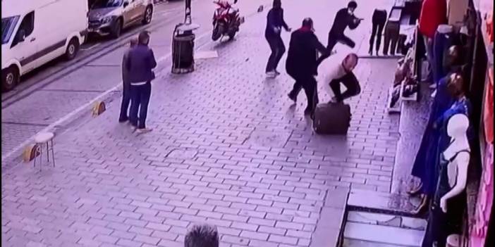 Sokak ortasında 3 milyon dolarlık gasp girişimi kamerada