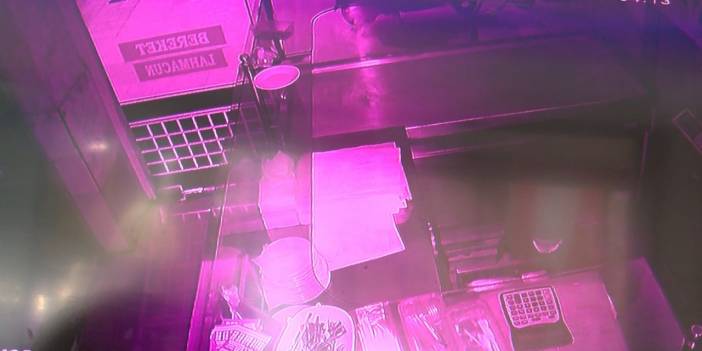 Pidecinin kasasını bıçakla açıp paraları çaldı