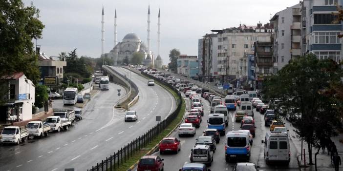 Karadeniz Sahil Yolu'nda zincirleme kaza