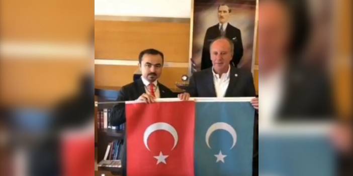'Sahte cumhurbaşkanı' ile Muharrem İnce de görüşmüş: Al bayraktan gök bayrağa selam olsun