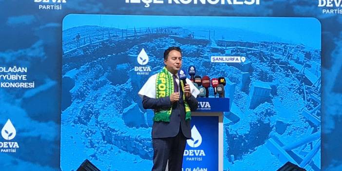 Ali Babacan Şanlıurfa'da konuştu: Ekonominin bozulmasının nedeni kötü yönetim