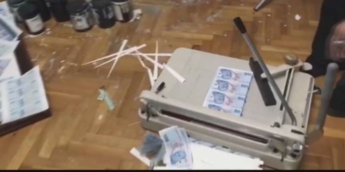 İki adrese milyonlarca lira değerinde sahte para operasyonu