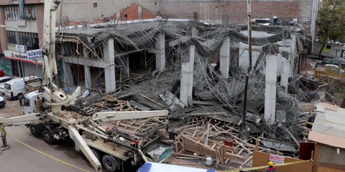 Ankara'da inşaatta göçük: 3 yaralı