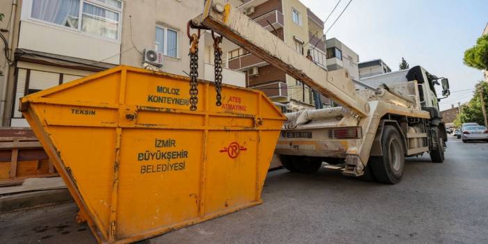 Buca Belediyesi günde 110 ton moloz topluyor