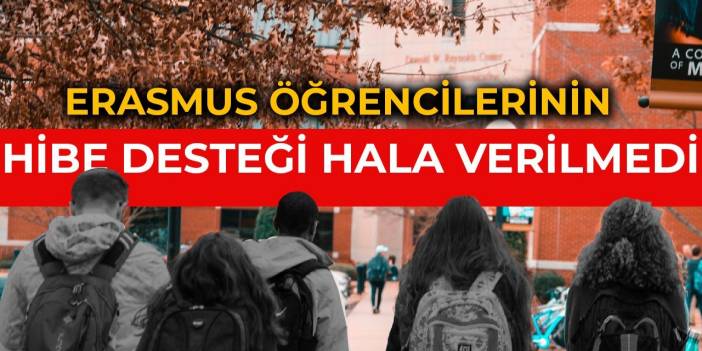 Erasmus öğrencilerinin hibe desteği hala verilmedi