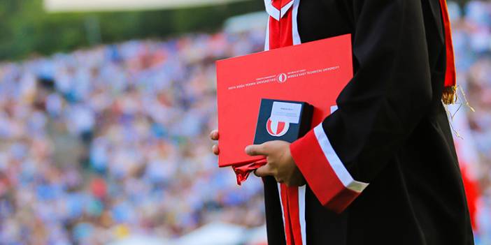 ODTÜ diploması 450 TL