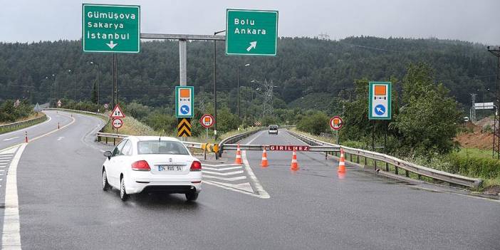 Anadolu Otoyolu'nda zincirleme kaza