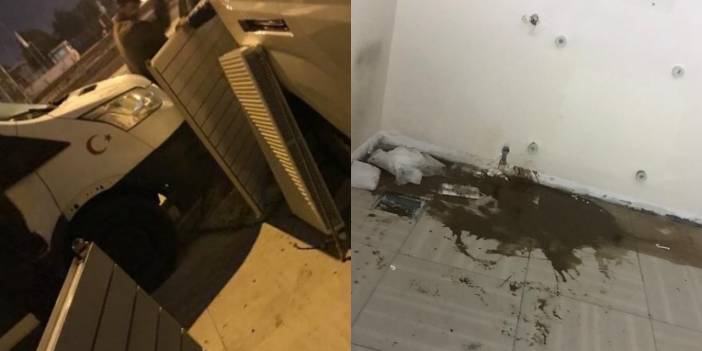 İş yerinden kalorifer peteklerini çalmaya çalışanlar suçüstü yakalandı