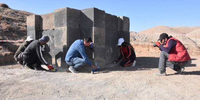 Urartu dönemine ait Kef Kalesi'nde kazılar yeniden başladı