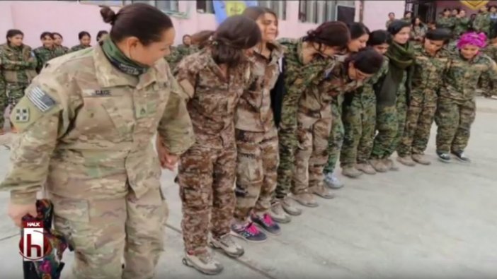 YPG'nin halay başı ABD oldu!