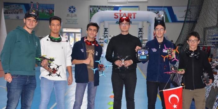 Erzurum'da drone yarışı