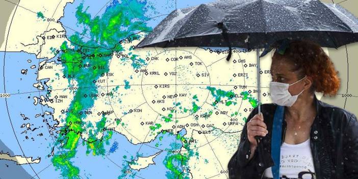 Hem donacak hem de ıslanacağız Meteoroloji saat vererek il il uyardı