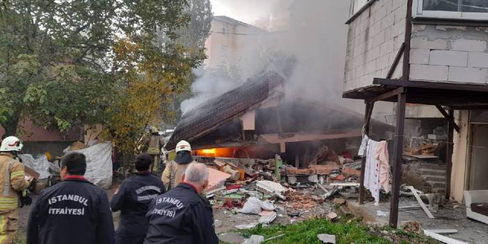 Pendik'te patlama: 1 yaralı