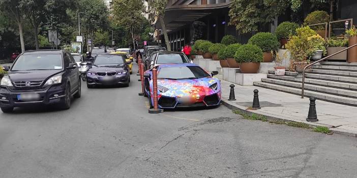 İstanbul'da dikkat çeken yabancı plakalı lüks araçlar