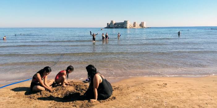 Kasım ayında Kız Kalesi manzaralı deniz keyfi