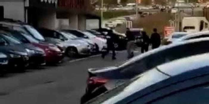 Bağcılar'da silahlı baskın anı kameralara yansıdı