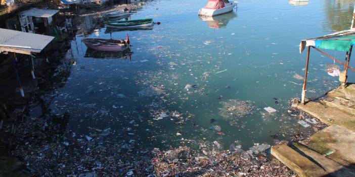 Karadeniz’e atılan çöpler, barınaklara birikiyor