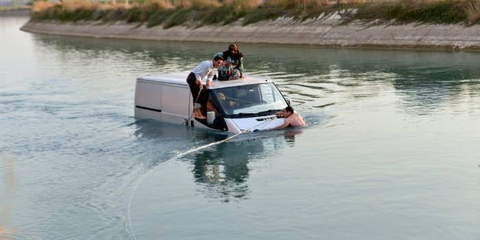 Sulama kanalında can pazarı