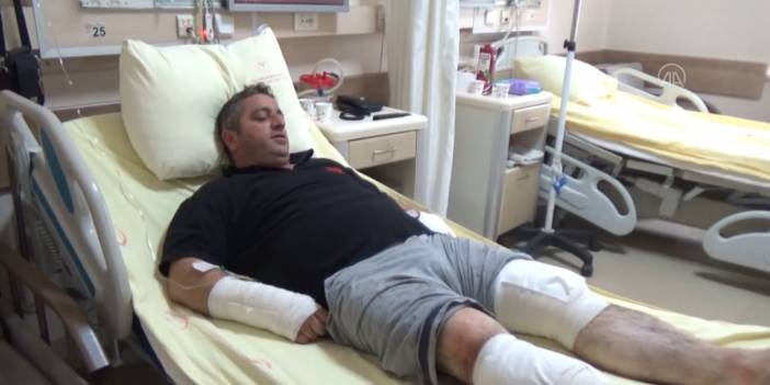 Ayının saldırısına uğrayan vatandaş konuştu: Kendini kurtarmak için kollarımı kemirdi