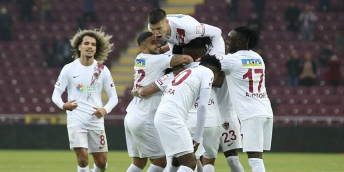 Hatayspor, sahasında Antalyaspor'u 3-1 mağlup etti