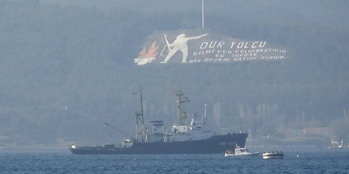 Geçen hafta ABD, bu hafta Rus gemisi boğazdan geçti...