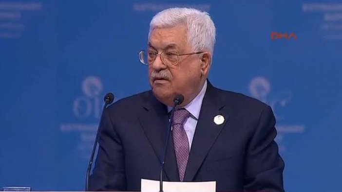 Filistin lideri Abbas: İsrail'e buradan meydan okuyorum; sınırları olmayan bir ülke...