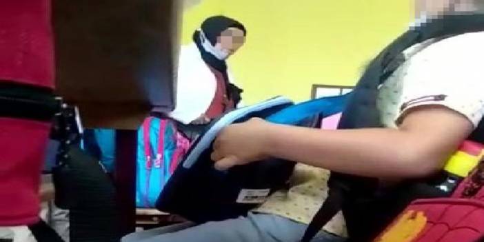 Birinci sınıf öğrencisini tehdit eden öğretmen hakkında karar verildi: Üstüne ödül verseydiniz!