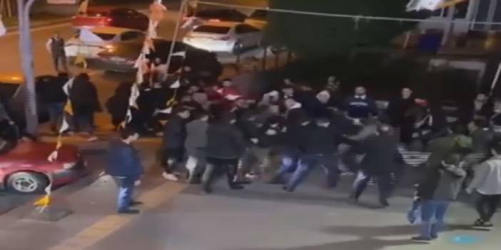 Başakşehir'de onlarca öğrencinin meydan kavgası