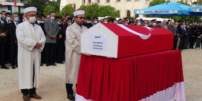 Şehit astsubay, son yolculuğuna uğurlandı