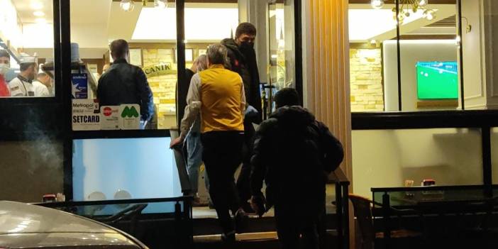 Restoranda pompalı tüfekli saldırı: 1 yaralı