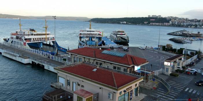 Bozcaada ve Gökçeada'ya feribot seferleri iptal