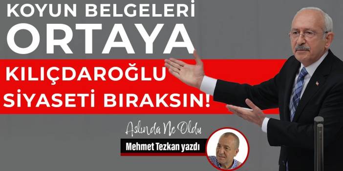 Koyun belgeleri ortaya Kılıçdaroğlu siyaseti bıraksın!