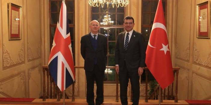 Birleşik Krallık büyükelçisi İmamoğlu’nu ziyaret etti