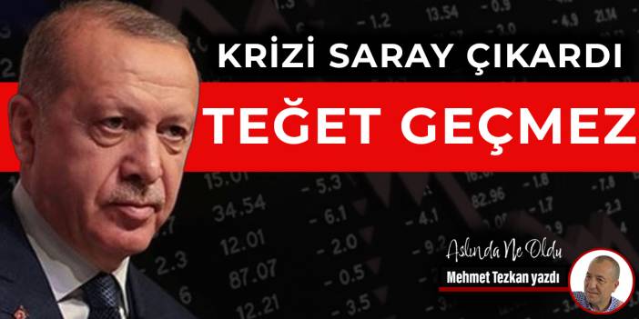 Krizi Saray çıkardı teğet geçmez
