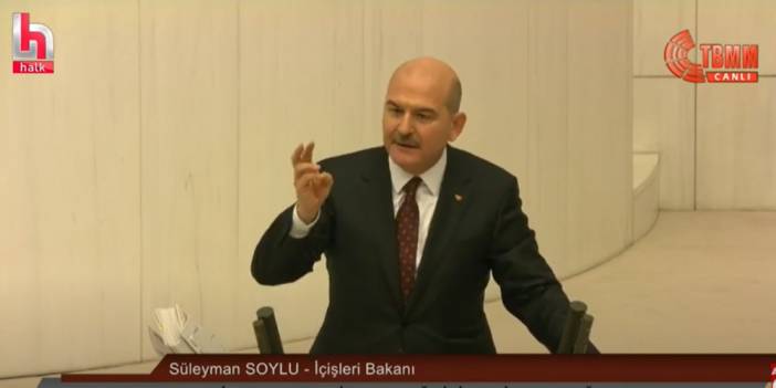 Süleyman Soylu kürsüye çıktı Meclis karıştı
