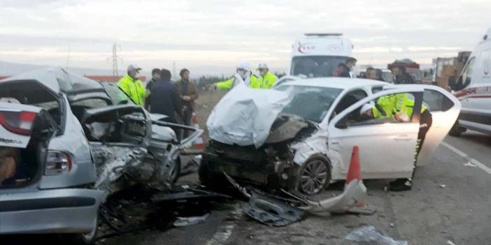 Ankara'da cenaze yolunda kaza: 6 ölü, 3 yaralı