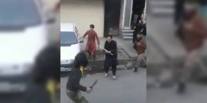 Sultangazi'de bıçaklı, taşlı, sopalı kavga