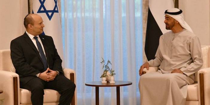 Tarihte bir ilk: İsrail Başbakanı BAE'de Abu Dabi Veliaht Prensi ile görüştü