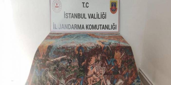 Çaldıkları 500 yıllık İran halısını satmak isterken yakalandılar