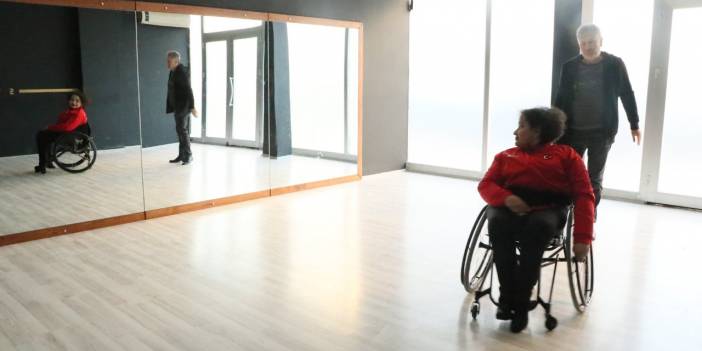 Para dans sporcusu Gizem, yeni sporcular yetiştirmek istiyor