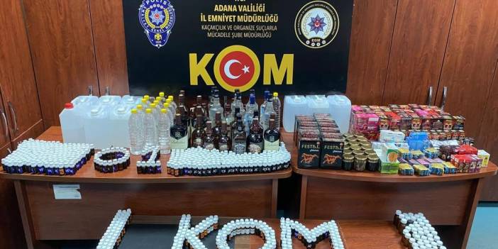 Yılbaşı öncesi 81 ilde operasyon: 19 bin 966 litre kaçak ve sahte içki ele geçirildi