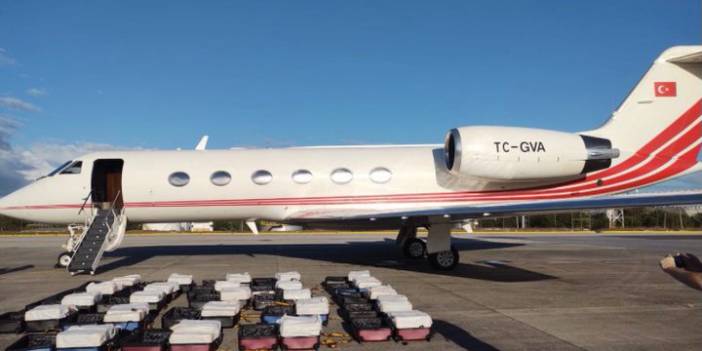 Brezilya'da uyuşturucu yakalanan jeti işleten firmaya operasyon