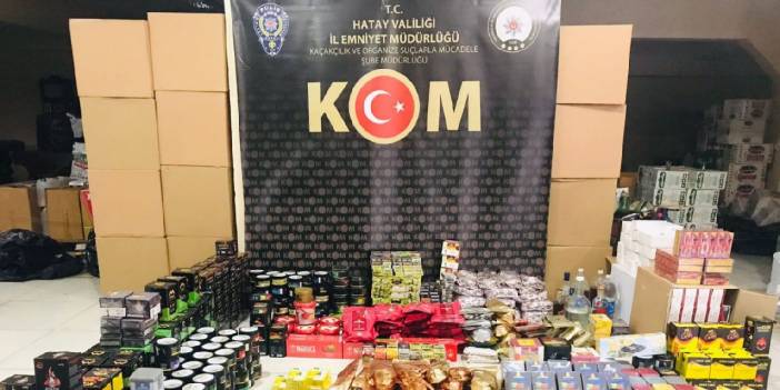 Hatay’da kaçakçılık operasyonu: 4 gözaltı