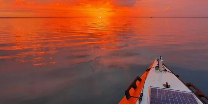 74 yaşındaki emekli asker kürek çekerek okyanusu geçecek