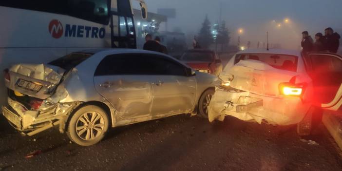 20 aracın karıştığı zincirleme kaza: 31 yaralı