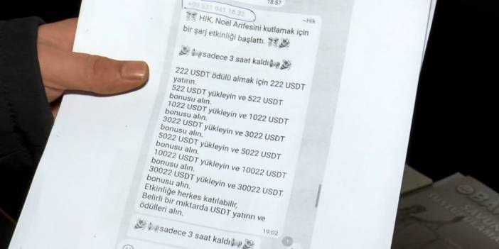 Online saadet zinciri iddiasıyla 100 milyonluk vurgun