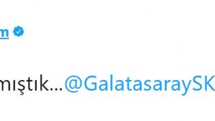 Fatih Terim'den flaş Galatasaray paylaşımı! Terim Galatasaray'da!