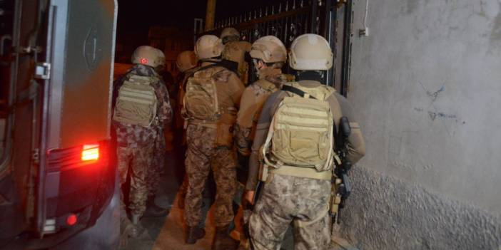 7 adrese şafak vakti IŞİD operasyonu