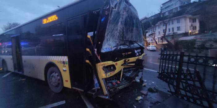 İETT otobüsleri çarpıştı: 8 yaralı