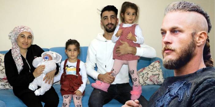 Yeni doğan bebeğine Viking Kralı Ragnar'ın ismini verdi